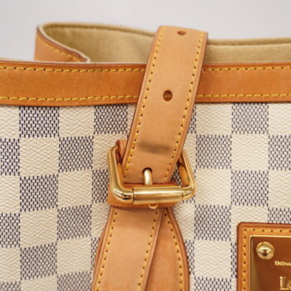 Louis Vuitton Damier Azur Hampstead MM Tote Bag - Picture 6 of 10